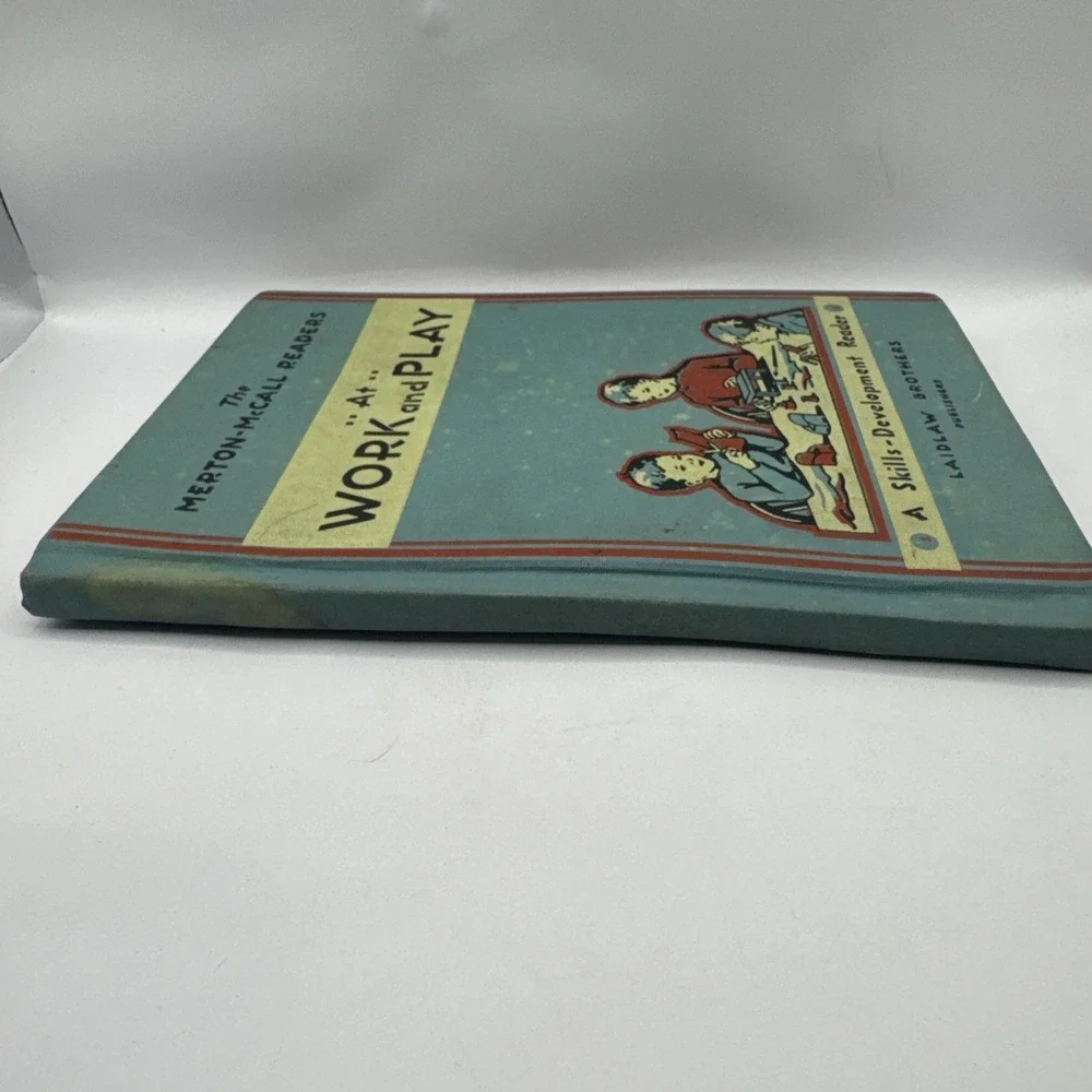 1937 School Book At Work and‎ Play Merton-McCall